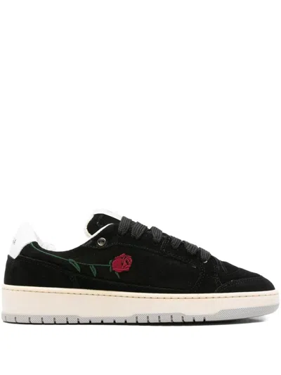 Santha Model 2 Rose Black Shoes In Multi