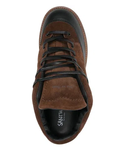 Santha Suede Sneakers In Brown