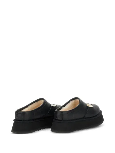 Ugg W Bea Mary Jane Lthr Shoes In Black