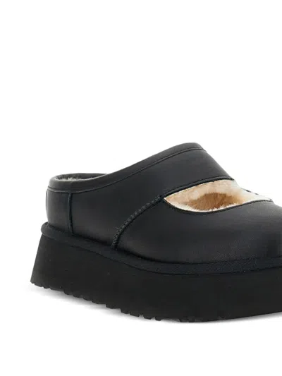 Ugg W Bea Mary Jane Lthr Shoes In Black