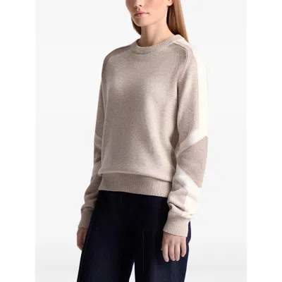 Fusalp Leather Sweaters In Neutral