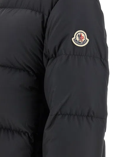 Moncler Mauzun Puffer Jackets Black In Gray