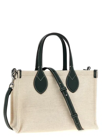 Gucci Mini Logo Shopping Bag Tote Bag Multicolor In Neutral