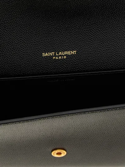Saint Laurent Monogramme Bag Clutch Black