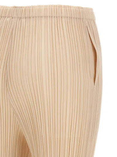Issey Miyake Beige Monthly Colors July Pants In Neutral
