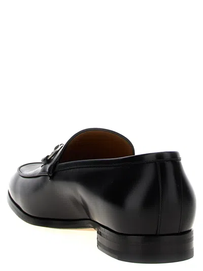 Gucci Morsetto Loafers In Black