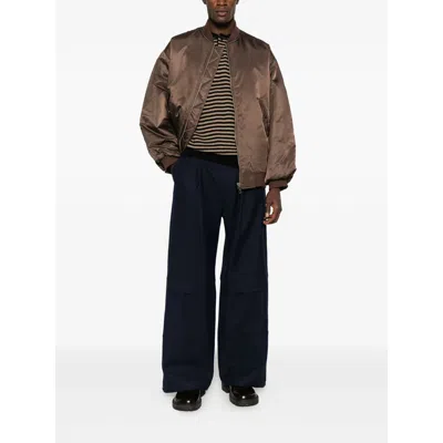 The Frankie Shop Nylon Jackets In Brown