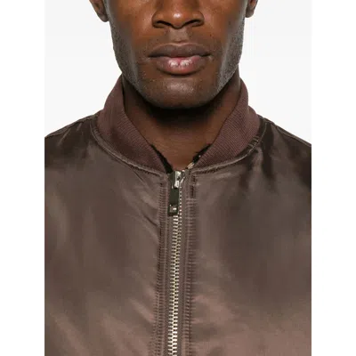 The Frankie Shop Nylon Jackets In Brown