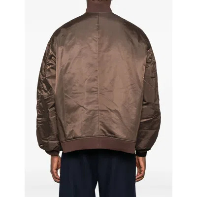 The Frankie Shop Nylon Jackets In Brown