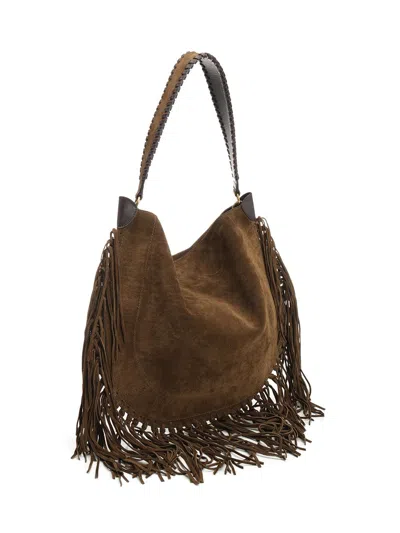 Isabel Marant Oskan Shoulder Bags Brown