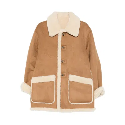 Dunst Structured Casual Jacket In Rich Brown Tone In Brown