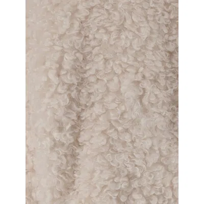 Stand Studio Samara Furry Fake Fur Jacket