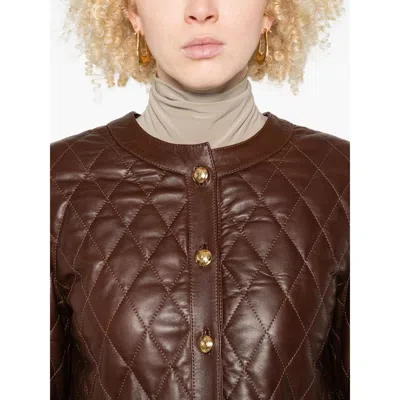 Nili Lotan Leather Outerwears