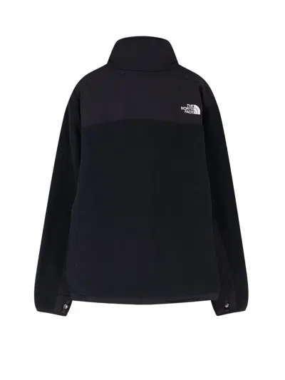 The North Face Mens Black Retro Denali Funnel-neck Fleece Jacket In Black