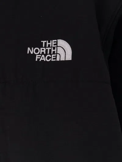The North Face Mens Black Retro Denali Funnel-neck Fleece Jacket In Black