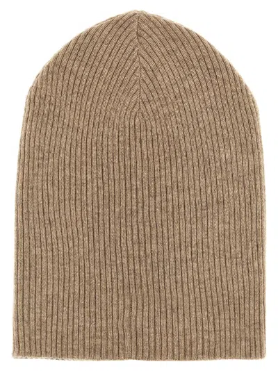 Brunello Cucinelli Men Reversible Beanie In Gray