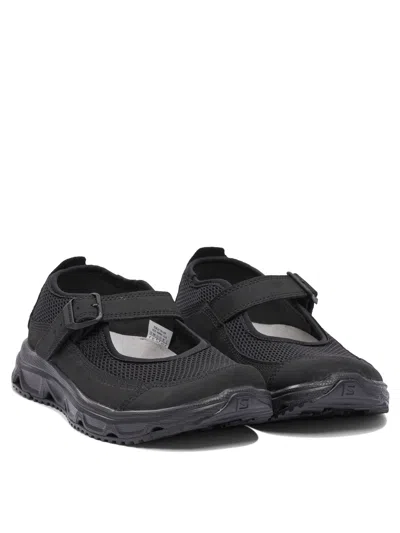 Salomon Rx Marie-jeanne Rubber-trimmed Mesh Sandals In Black