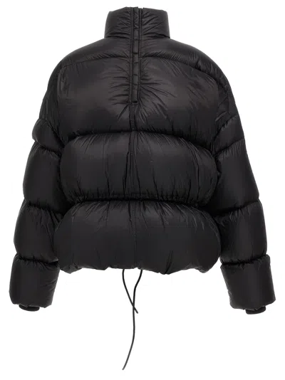 Rick Owens Sail Duvet Puffer Jackets Black In Black