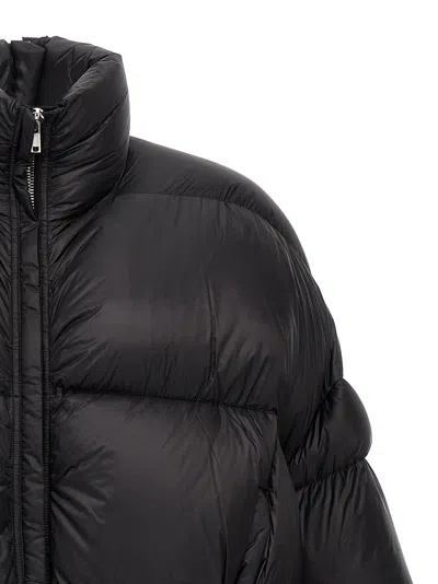 Rick Owens Sail Duvet Puffer Jackets Black In Black