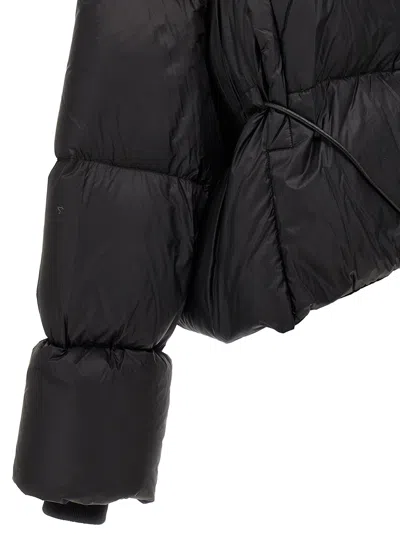 Rick Owens Sail Duvet Puffer Jackets Black In Black
