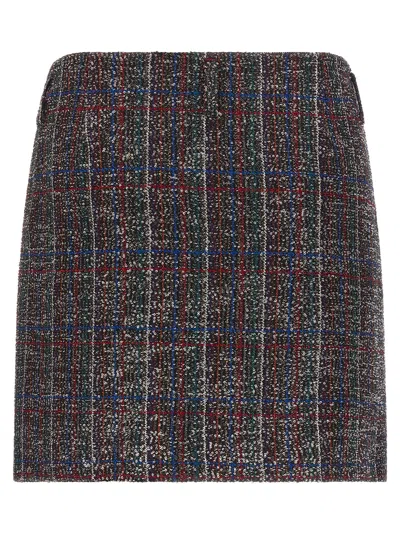 Missoni High Waist Mini Skirt With Sequin Embellishment In Multi