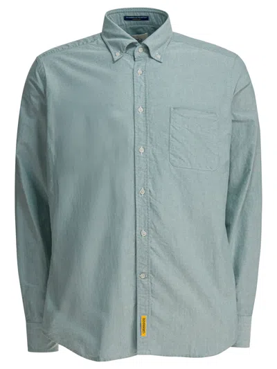 Bd Baggies Buttoned Pocket Shirt In Green