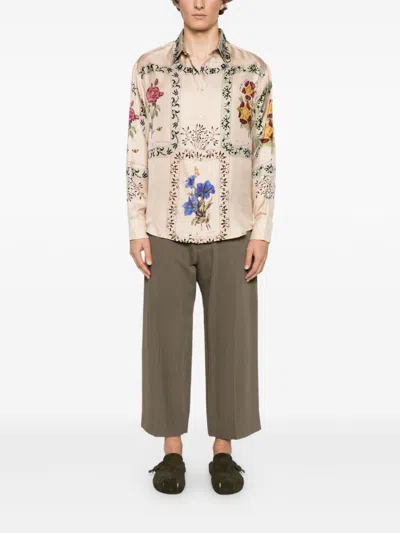 Pierre-louis Mascia Shirts Light And Natural In Pink