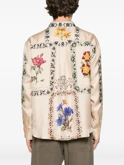 Pierre-louis Mascia Shirts Light And Natural In Pink
