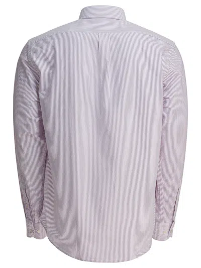 Bd Baggies Striped Pocket Shirt In Pink
