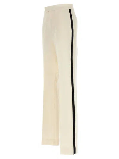 Gucci Trousers Featuring Side Stripe In Neutral