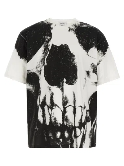 Alexander Mcqueen Skull T-shirt In Black