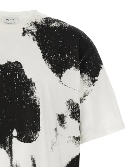 Alexander Mcqueen Skull T-shirt In Black