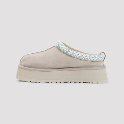 Ugg Tazz Ii Platform Suede Slippers In Neutral