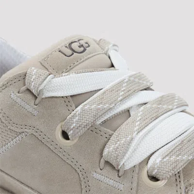 Ugg Lo Lowmel Suede Sneakers In Neutral