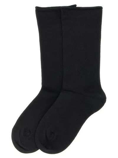 Brunello Cucinelli Women Sparkling Knit Socks In Black