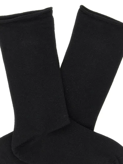 Brunello Cucinelli Women Sparkling Knit Socks In Black