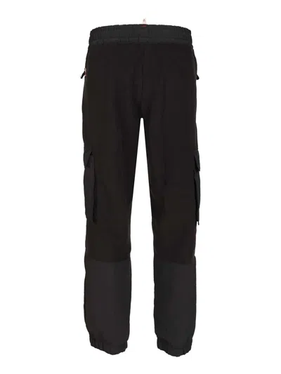 Moncler Grenoble Polartec Sports Pants In Black