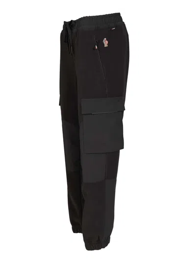 Moncler Grenoble Polartec Sports Pants In Black