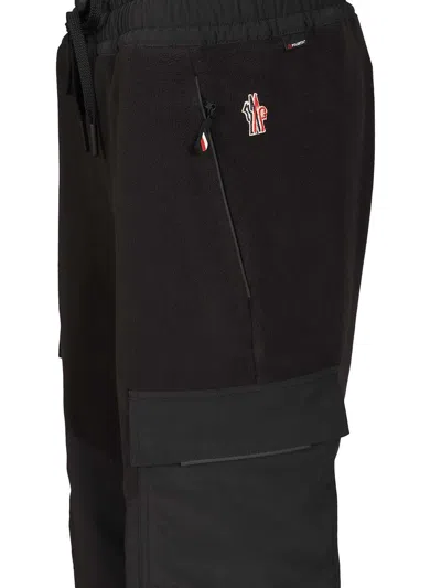 Moncler Grenoble Polartec Sports Pants In Black