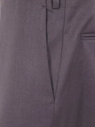 Lardini Drop Regular Trousers In Brown