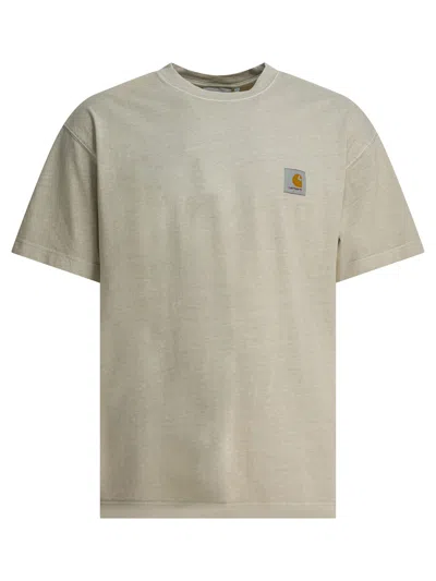 Carhartt T-shirts Green In Brown