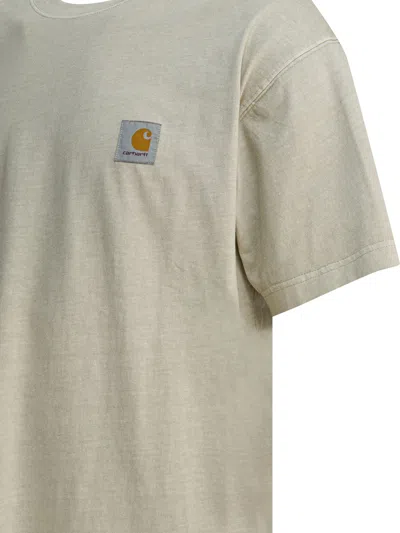 Carhartt T-shirts Green In Brown