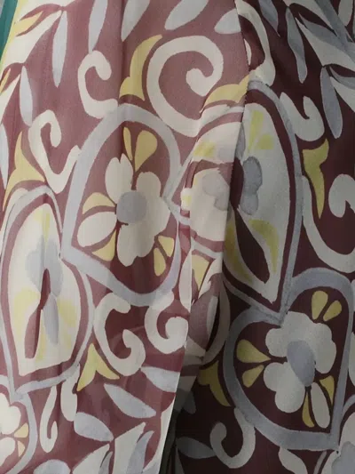 Etro Silk Dress With Paisley Print In Multi