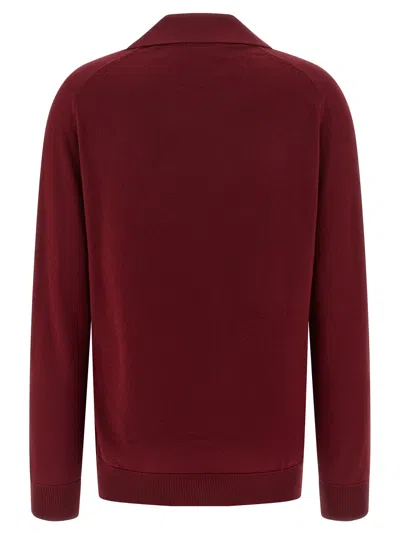 Gucci Women Ultrafine Wool Polo Shirt In Multi