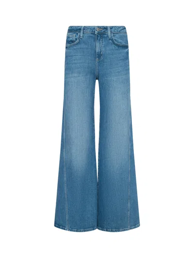 L'agence Sandy Wide-leg Jean In Blue