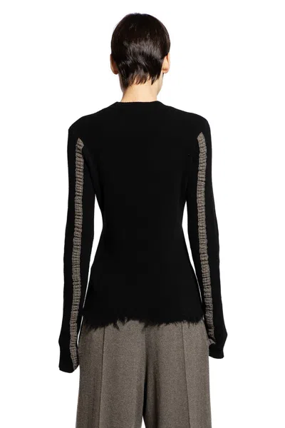 Ziggy Chen Crewneck Sweater In Black