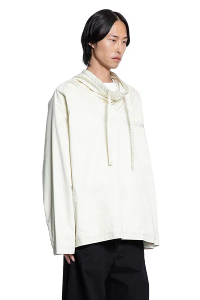 Lemaire Man  Shirts In White