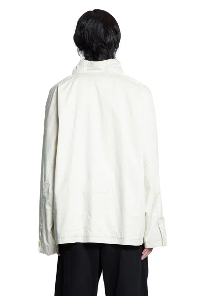 Lemaire Man  Shirts In White