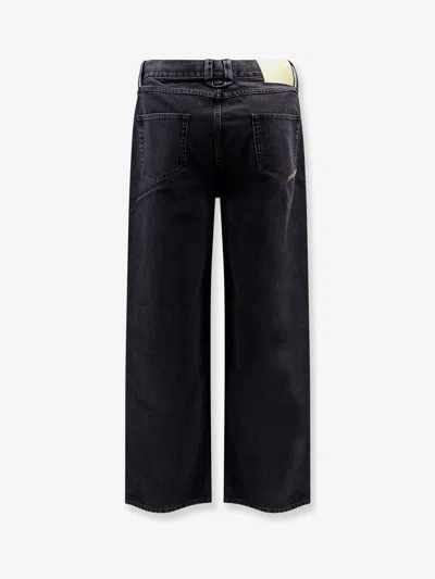 Axel Arigato Men Relaxed Fit Denim Trousers In Black