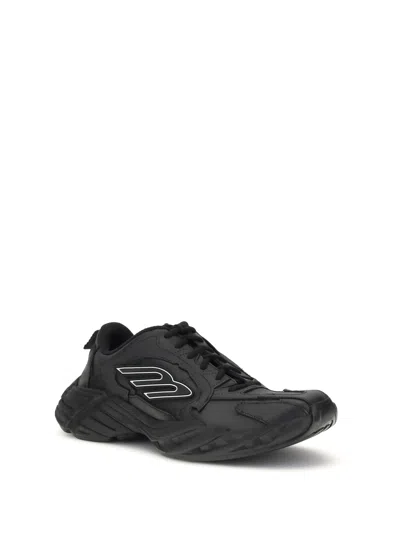 Balenciaga Monday Low-top Sneakers In Black